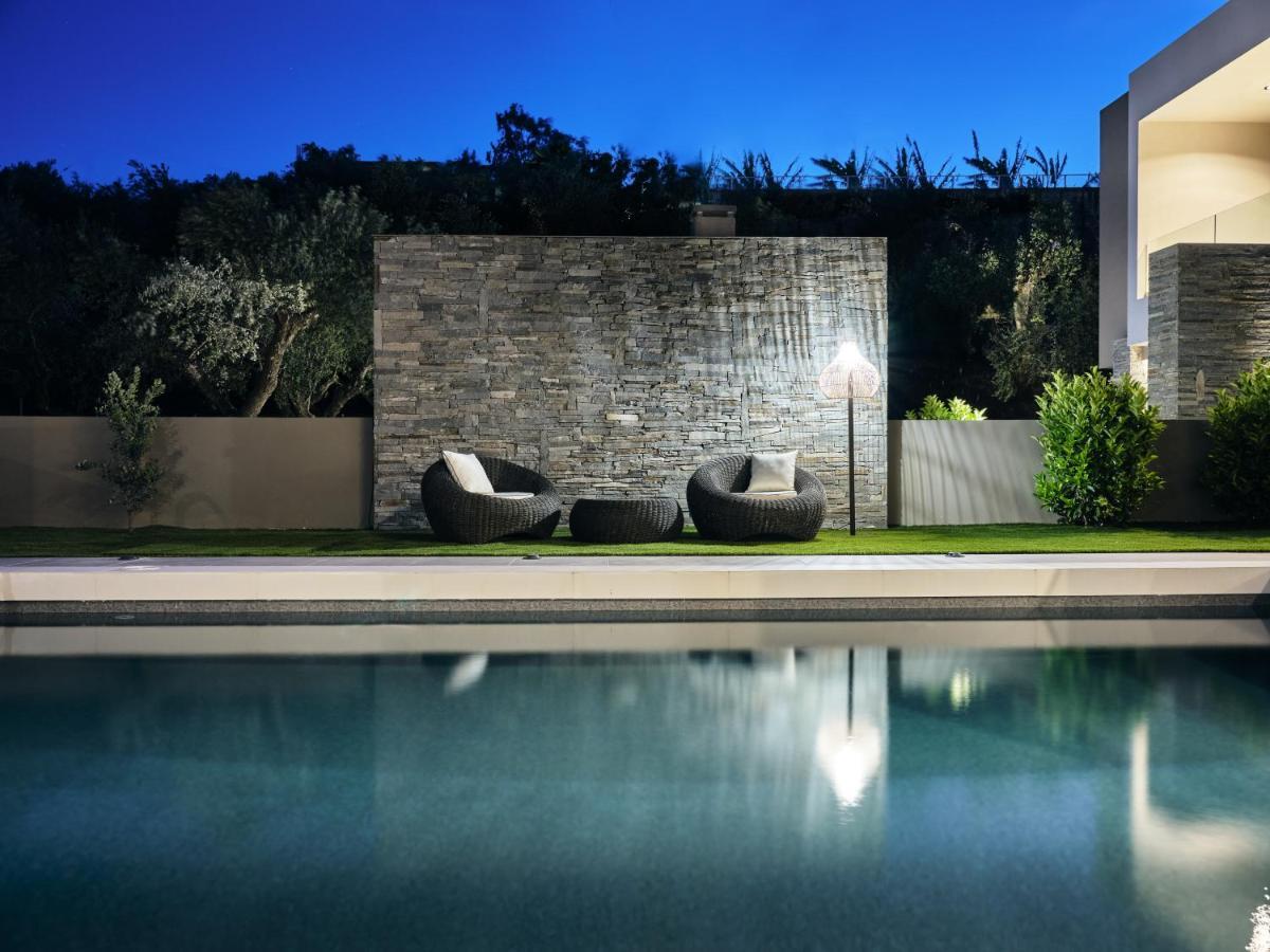 Aguacate Glafki With Heated Private Swimming Pool Villa Tsilivi  Luaran gambar