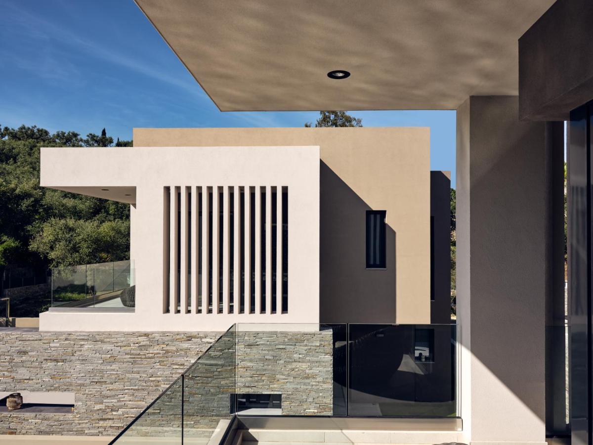 Aguacate Glafki With Heated Private Swimming Pool Villa Tsilivi  Luaran gambar