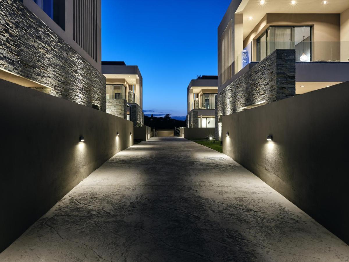 Aguacate Glafki With Heated Private Swimming Pool Villa Tsilivi  Luaran gambar